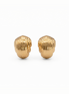 Boucles dorées montclair plaqué or 18k