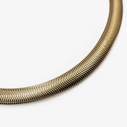 Collier galliera close up acier inoxydable